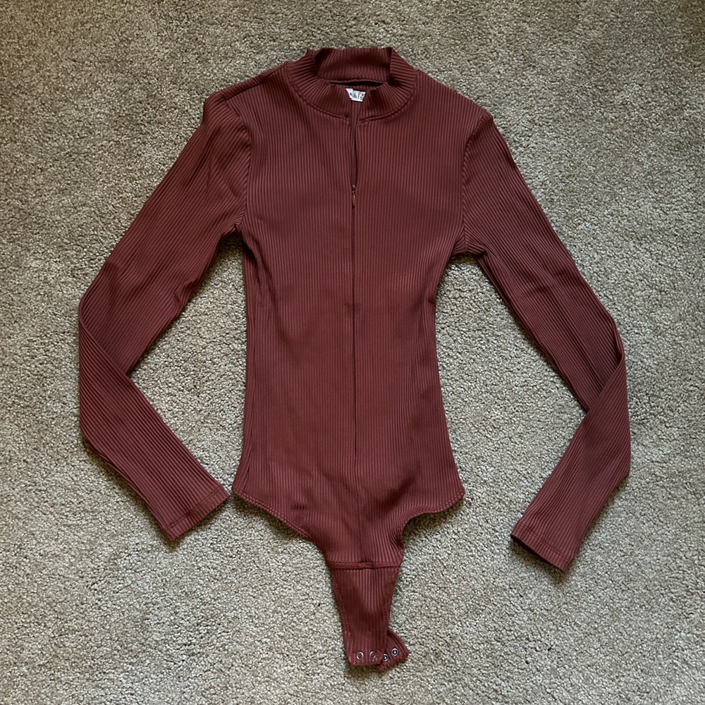 Abercrombie & Fitch rust bodysuit